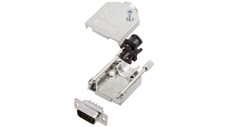 Encitech Connectors, 6355 Series D Sub Hoods For Use With For Cable [6355-0002-21]; 339-906