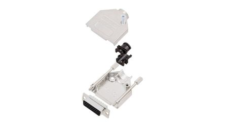 Encitech Connectors, 6355 Series D Sub Hoods For Use With For Cable [6355-0012-12]; 339-931