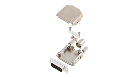 Encitech Connectors, 6355 Series D Sub Hoods For Use With For Cable [6355-0014-02]; 339-934