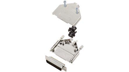 Encitech Connectors, 6355 Series D Sub Hoods For Use With For Cable [6355-0030-03]; 339-936