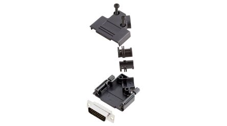 Encitech Connectors, 6355 Series D Sub Hoods For Use With For Cable [6355-0055-02]; 339-952