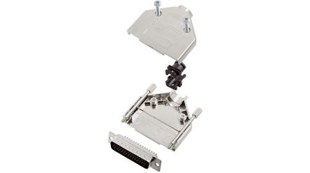 Encitech Connectors, 6355 Series D Sub Hoods For Use With For Cable [6355-0056-03]; 339-955