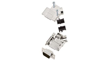Encitech Connectors, 6355 Series D Sub Hoods For Use With For Cable [6355-0057-01]; 339-956