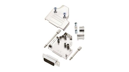 Encitech Connectors, 6355 Series D Sub Hoods For Use With For Cable [6355-0060-02]; 339-961