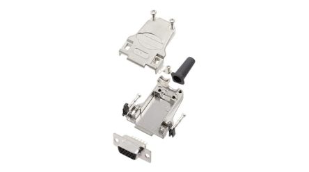Encitech Connectors 6355 9 Way Side Entry Cable Mount Solder D-sub Connector Socket [6355-0063-11]; 339-966