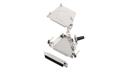 Encitech Connectors 6355 37 Way Side Entry Cable Mount Solder D-sub Connector Plug [6355-0064-04]; 339-971