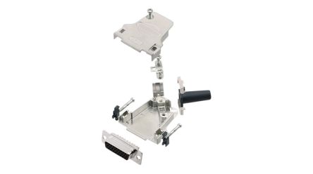 Encitech Connectors 6355 Series Zinc D Sub Backshell, 15 Way [6355-0064-12]; 339-974