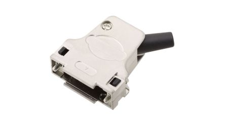 Encitech Connectors, D45ZF15 Series Full Metal Hood For Use With D Sub Connector [7960-0206-12]; 340-003