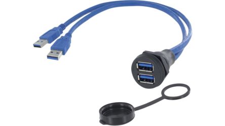 Encitech Connectors USB 3.0, Male USB A to , 0.5m [1310-1029-01]; 340-022
