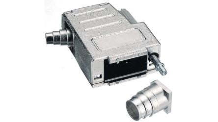 Encitech Connectors 6260 Series Plastic Side Entry D Sub Backshell, 15 Way [6260-0106-02]; 340-056
