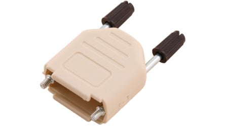 Encitech Connectors 6353 Series Plastic D Sub Backshell, 9 Way [6353-0102-01]; 340-069