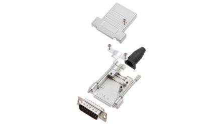 Encitech Connectors, 6355 Series D Sub Hoods For Use With For Cable [6355-0040-02]; 340-087
