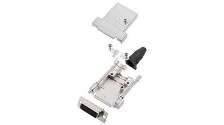 Encitech Connectors, 6355 Series D Sub Hoods For Use With For Cable [6355-0041-12]; 340-091