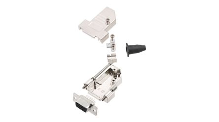 Encitech Connectors, 6355 Series D Sub Hoods For Use With For Cable [6355-0043-11]; 340-097