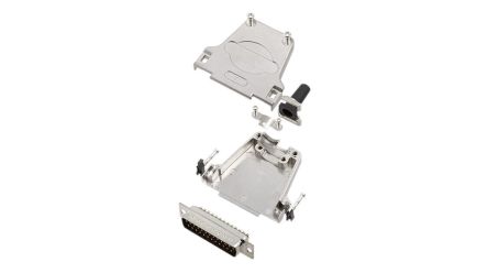 Encitech Connectors, 6355 Series D Sub Hoods For Use With For Cable [6355-0045-03]; 340-104