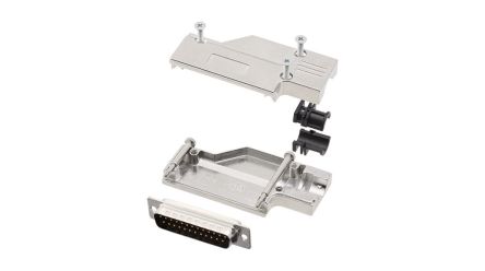 Encitech Connectors, 6355 Series D Sub Hoods For Use With For Cable [6355-0065-03]; 340-118