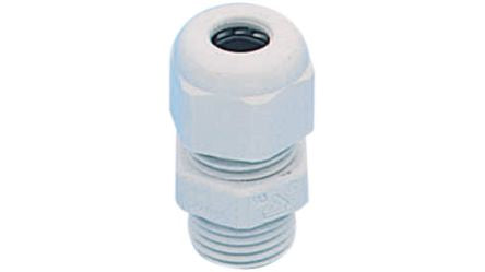 Hummel HSK-K Series Series Grey Polyamide Cable Gland, PG7mm Thread, 3mm min., 6.5mm max., IP68 [1.209.0700.14]; 340-146