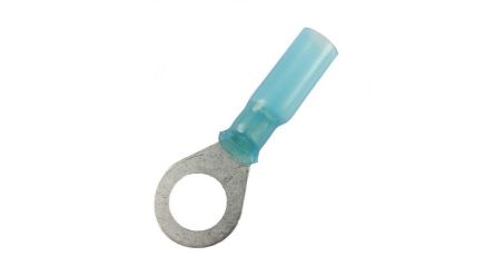 nVent RAYCHEM, B-106 Series Insulation Ring Terminal, M5mm Stud Size, Blue [B-106-1802]; 340-185
