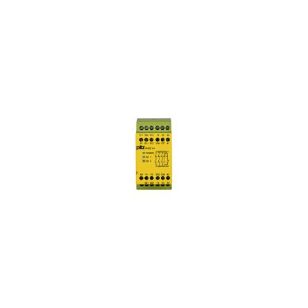 Pilz 774730 1 Auxiliary Contacts Safety Relay 24V dc, Single/Dual-Channel 3 Safety Contacts [774730]; 340-435