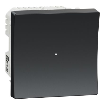 Schneider Electric Anthracite Timer Light Switch, 1 Gang, Unica [NU353554]; 340-804