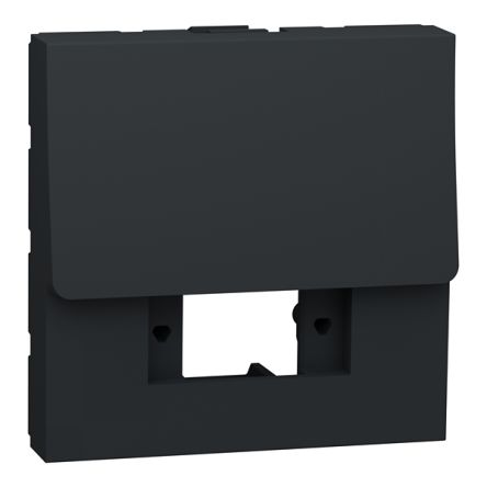 Schneider Electric Anthracite 1 Gang Cover Plate [NU943954]; 340-817