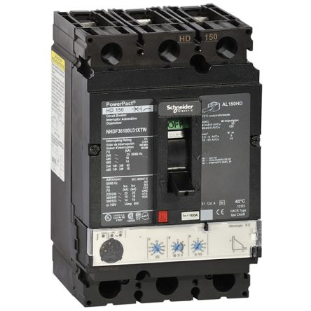 Schneider Electric PowerPact Guide Frame for use with PowerPact Multistandard [NHDF36150U31XTW]; 340-914