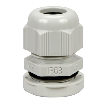 Schneider Electric Mureva Series Grey Cable Gland, M20 Thread, IP67 [PKZ020]; 340-955