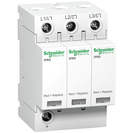 Schneider Electric Industrial Surge Protection, 8kA, 400V (Volts), Clip-On Mount [A9L08300]; 340-981