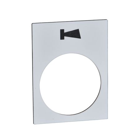 Schneider Electric White Harmony Control Station Enclosure - 1 Hole 22mm Diameter [ZB2BY4982]; 340-986