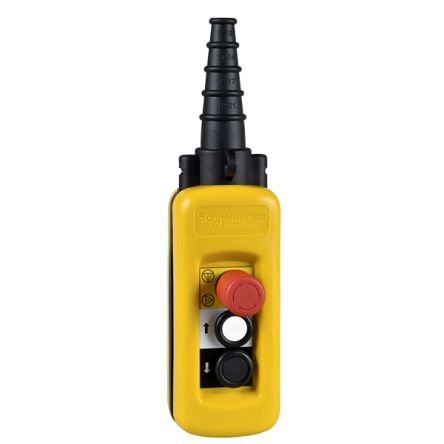 Schneider Electric 2NO + 1NC Push to Make Pendant Switch, 10A [XACA2833H34]; 341-032
