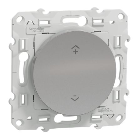 Schneider Electric Grey Push Button Light Switch, 1 Gang, Wiser [S530531]; 341-068