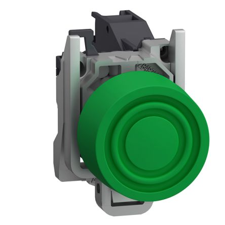Schneider Electric Harmony Series Push Button Switch, Spring Return, Through Hole, 22mm Cutout, 1NO, 415V, IP66 [XB4BPS31GEX]; 341-170