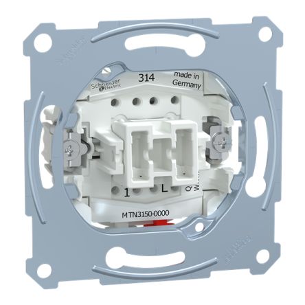 Schneider Electric 1 Way White Light Indicator 10A, D-Life Series [MTN3150-0000]; 341-315