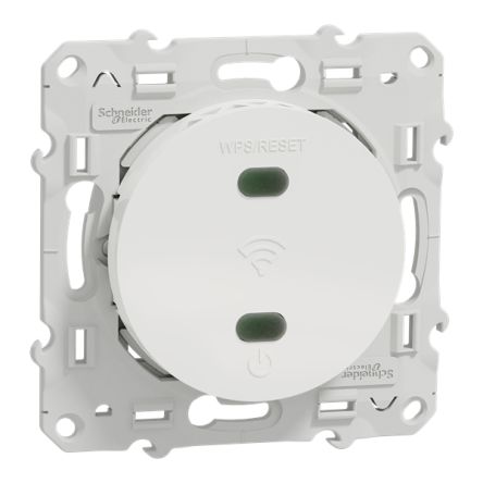 Screw Terminal White Wall Plate Module, Flush Mount [S520465]; 341-365