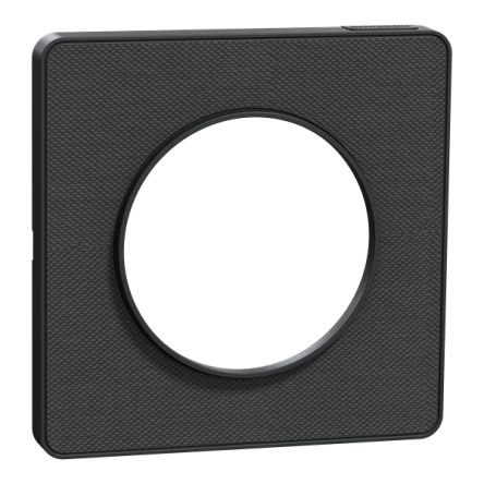 Schneider Electric Black 1 Gang Cover Plate [S540802KB]; 341-399