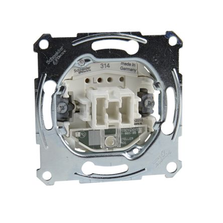 Schneider Electric 2 Way Black, White Rocker Switch Grid Module 16A, D-Life Series [MTN3636-0000]; 341-407