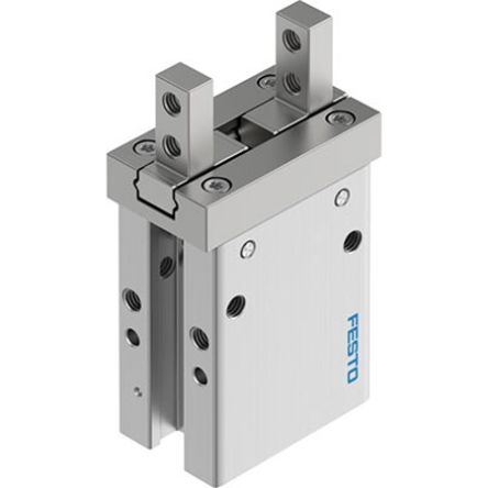 Festo 2 Finger Double Action Pneumatic Gripper, DHPC-10-A-B, Parallel Gripping Type [DHPC-10-A-B]; 341-743