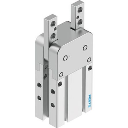 Festo 2 Finger Double Action Pneumatic Gripper, DHWC-16-A, Angle Gripping Type [DHWC-16-A]; 341-757