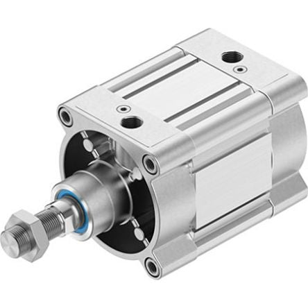 Festo Pneumatic Piston Rod Cylinder - DSBC-125-25-D3-PPVA-N3, 125mm Bore, 25mm Stroke, DSBC Series, Double Acting [DSBC-125-25-D3-PPVA-N3]; 341-778