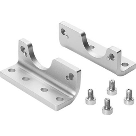 Festo Mounting Bracket HPC-40, For Use With Pneumatic Cylinder & Actuator [HPC-40]; 341-814