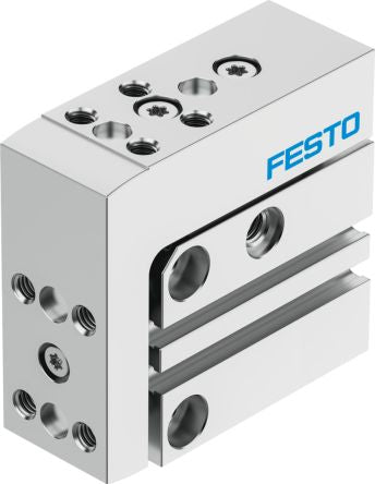 Festo Pneumatic Guided Cylinder - DGSS-10-5-E1A, 10mm Bore, 5mm Stroke, DGSS Series, Double Acting [DGSS-10-5-E1A]; 341-874