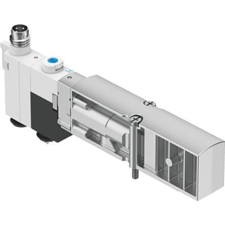 Festo Two Directional Flow Pneumatic Solenoid Valve - Electrical G 1/8 VMPA Series 24V [VMPA14-M1H-IU-PI]; 341-961