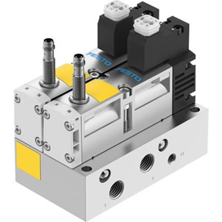 Festo Manual Pneumatic Relay Pneumatic Manual Control Valve VOFA Series, G 1/4, 1/4in, VOFA-L26-T32C-MZ-G14-1C1-APP [VOFA-L26-T32C-MZ-G14-1C1-APP]; 341-973