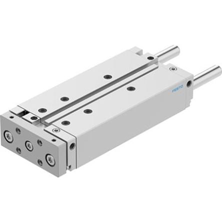 Festo Pneumatic Guided Cylinder - DFM-32-160-B-PPV-A-KF, 32mm Bore, 160mm Stroke, DFM Series, Double Acting [DFM-32-160-B-PPV-A-KF]; 341-992