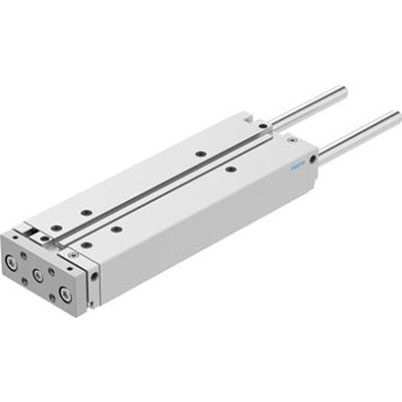 Festo Pneumatic Guided Cylinder - DFM-32-250-B-PPV-A-GF, 32mm Bore, 250mm Stroke, DFM Series, Double Acting [DFM-32-250-B-PPV-A-GF]; 341-995