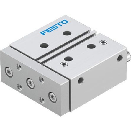 Festo Pneumatic Guided Cylinder - DFM-32-50-P-A-KF-F1A, 32mm Bore, 50mm Stroke, DFM Series, Double Acting [DFM-32-50-P-A-KF-F1A]; 341-999