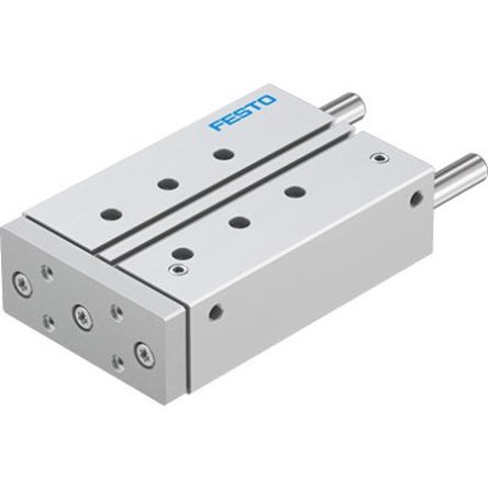 Festo Pneumatic Guided Cylinder - DFM-40-125-P-A-KF-F1A, 40mm Bore, 125mm Stroke, DFM Series, Double Acting [DFM-40-125-P-A-KF-F1A]; 342-005