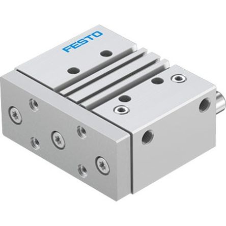 Festo Pneumatic Guided Cylinder - DFM-50-50-P-A-KF-F1A, 50mm Bore, 50mm Stroke, DFM Series, Double Acting [DFM-50-50-P-A-KF-F1A]; 342-016
