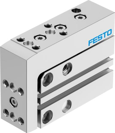 Festo Pneumatic Guided Cylinder - DGSS-10-20-E1A, 10mm Bore, 20mm Stroke, DGSS-10-20 Series, Double Acting [DGSS-10-20-E1A]; 342-025