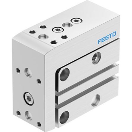 Festo Pneumatic Guided Cylinder - DGSS-20-5-E1A, 20mm Bore, 5mm Stroke, DGSS Series, Double Acting [DGSS-20-5-E1A]; 342-033